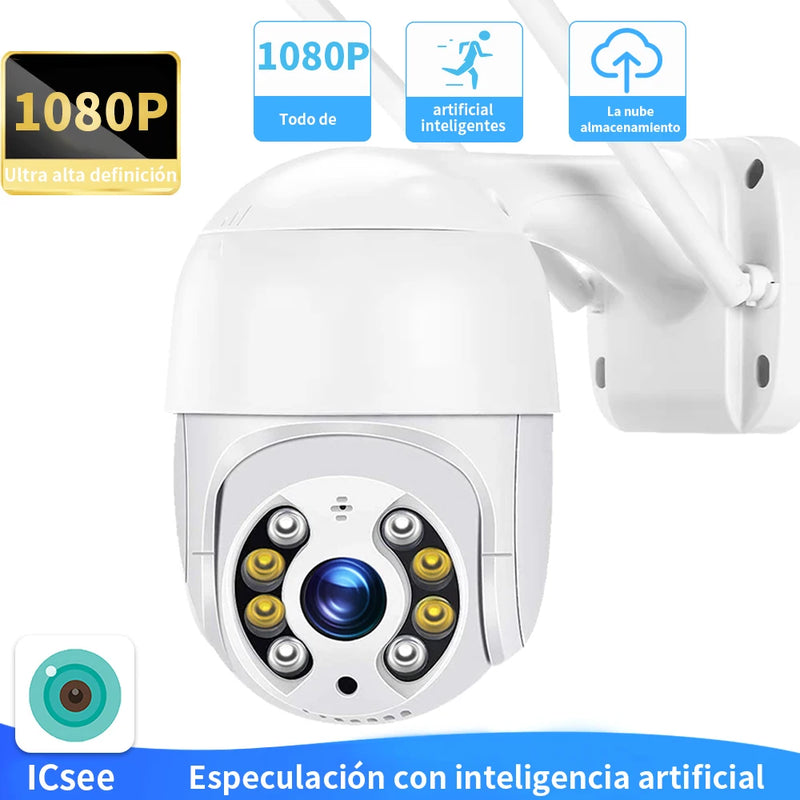 Câmera de Segurança Wi-Fi Externa HD com Visão Noturna