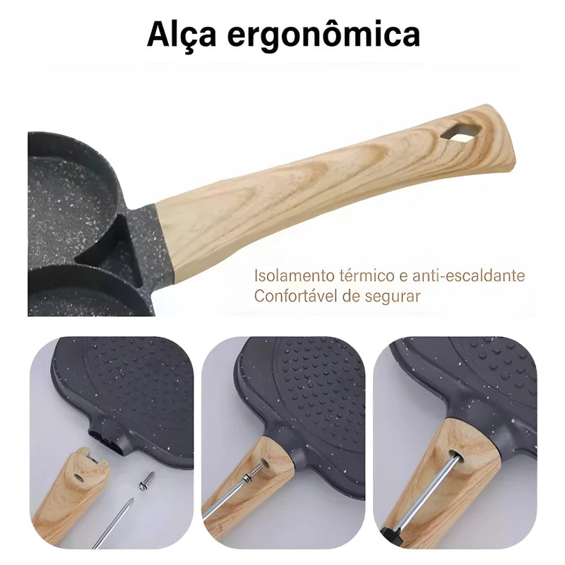 Panela Multifuncional 3 em 1 – Mais Praticidade, Sabor e Rapidez na Sua Cozinha!