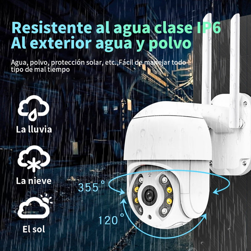 Câmera de Segurança Wi-Fi Externa HD com Visão Noturna