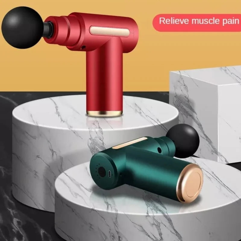 Pistola de Massagem Muscular Portátil