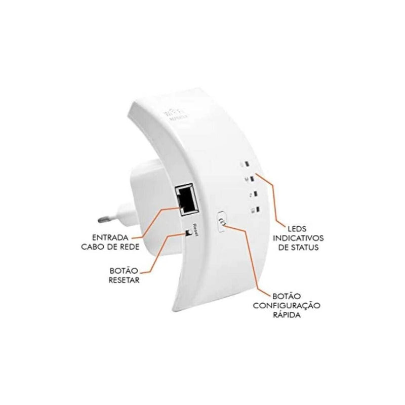 Repetidor de sinal Ultra Fast Anatel 600 Mbps