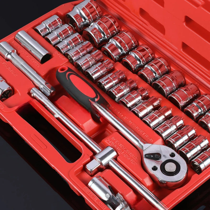 Kit de Ferramentas 46 Peças – Conjunto Completo para Reparos e Manutenção