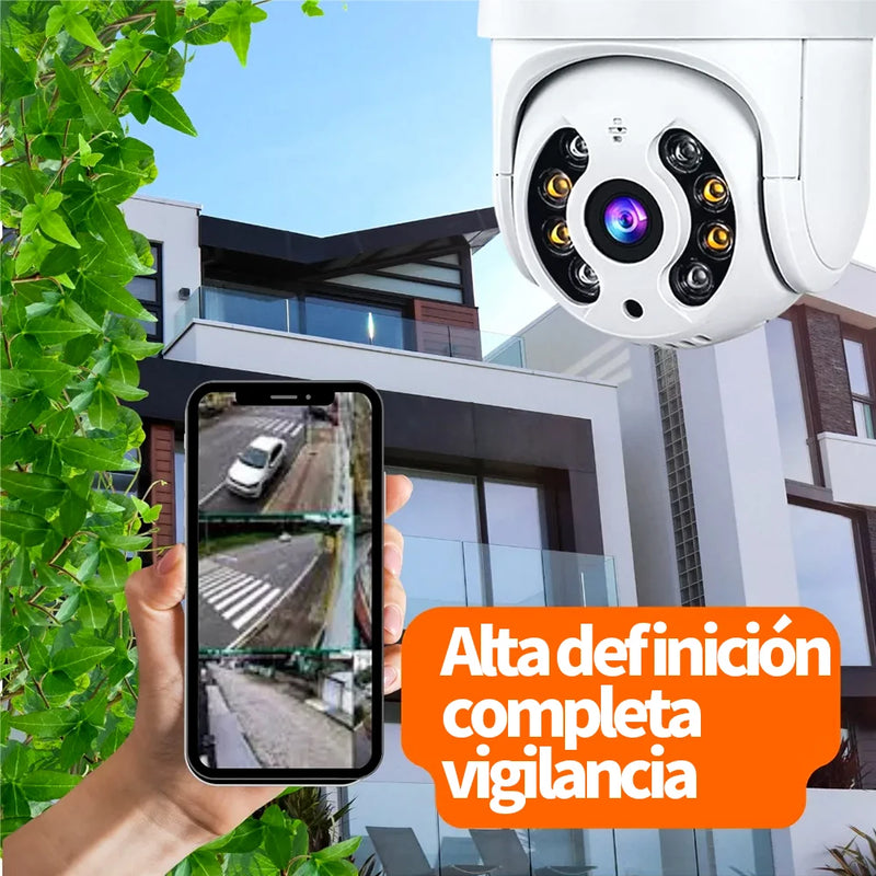 Câmera de Segurança Wi-Fi Externa HD com Visão Noturna