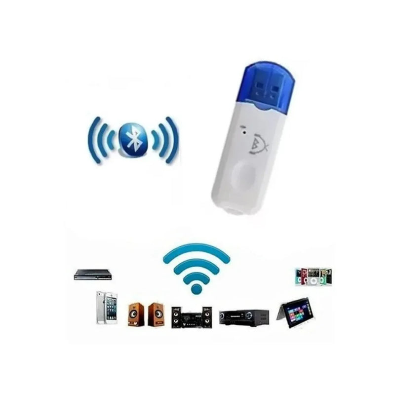 Adaptador USB Bluetooth 2.0 para Áudio Estéreo
