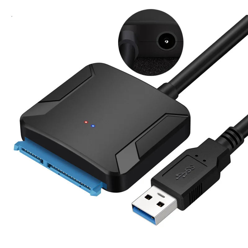 Adaptador SATA para USB 3.0 com Suporte UASP