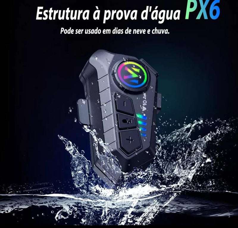 Intercomunicador Bluetooth MOTOLINK para Capacetes