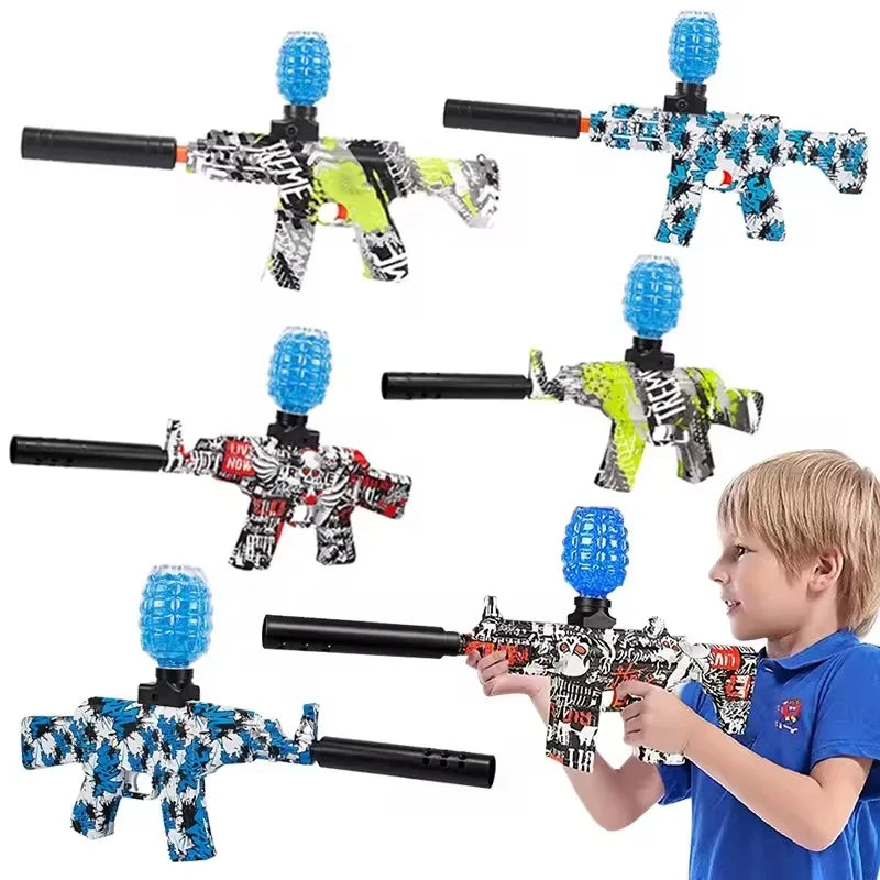 HydroBlaster Pro - Arma de Brinquedo Elástica com Hidrogel