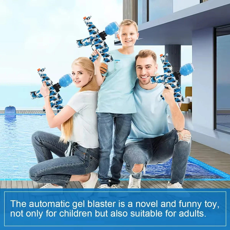 HydroBlaster Pro - Arma de Brinquedo Elástica com Hidrogel