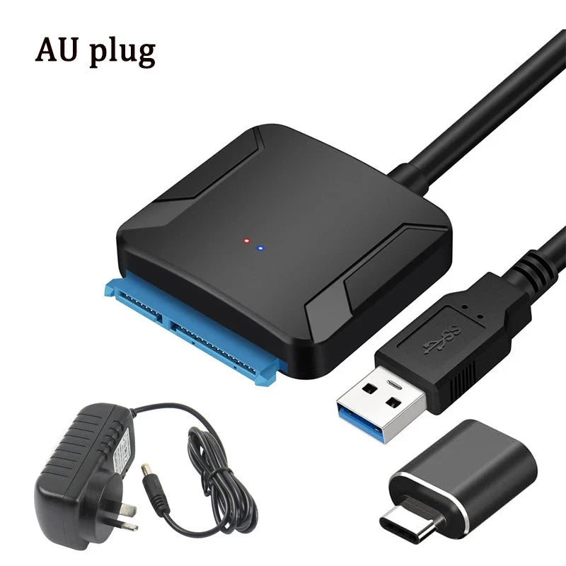 Adaptador SATA para USB 3.0 com Suporte UASP