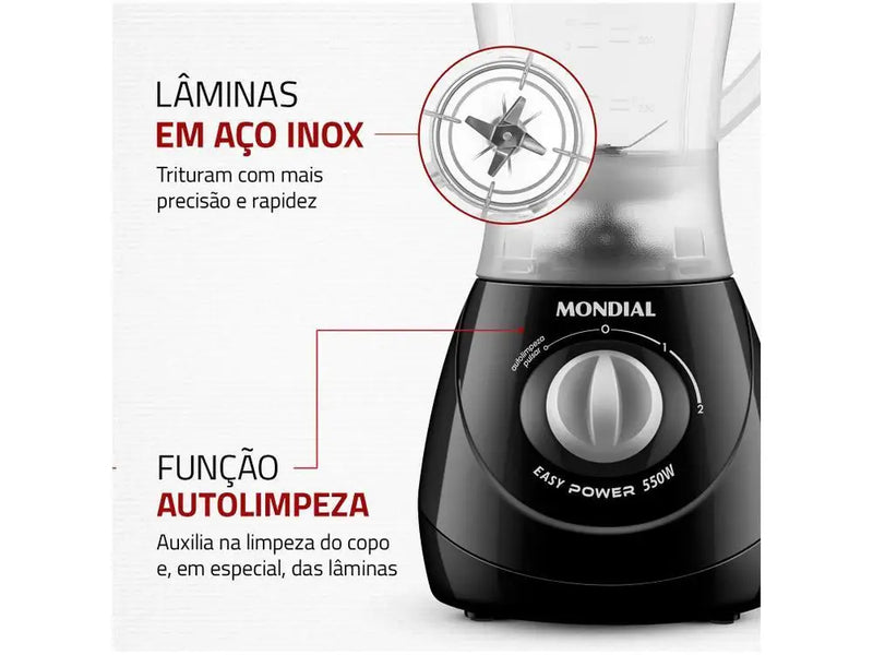 Liquidificador Mondial Easy power blender