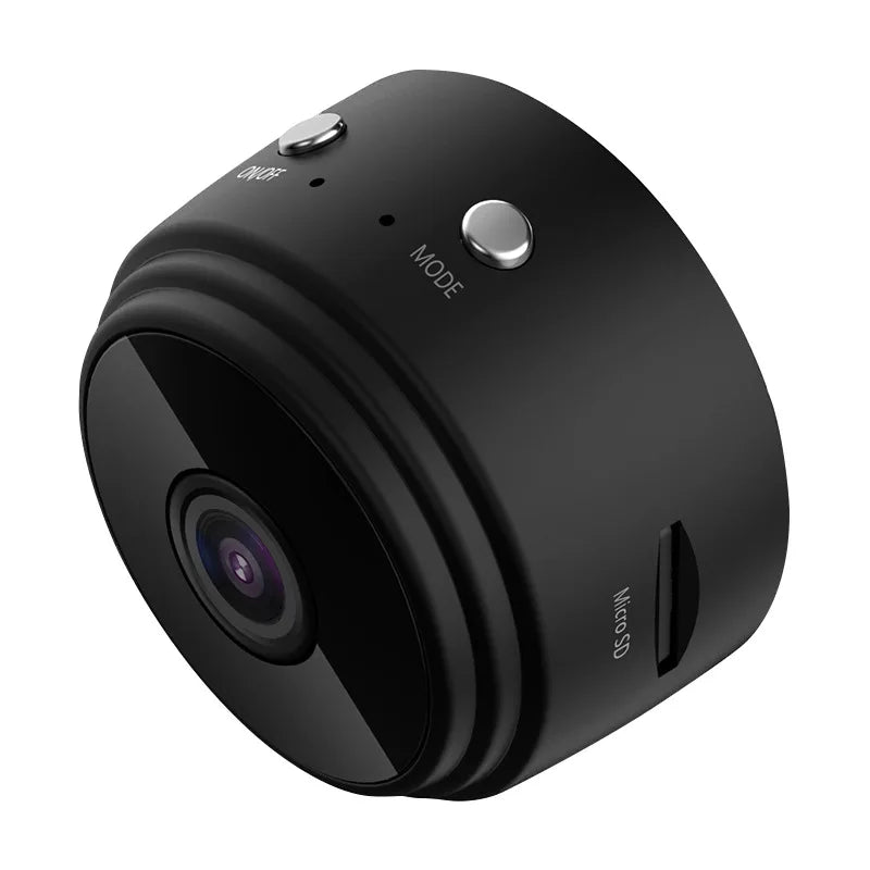 Mini Câmera de Segurança Wi-Fi HD 1080p Magnética