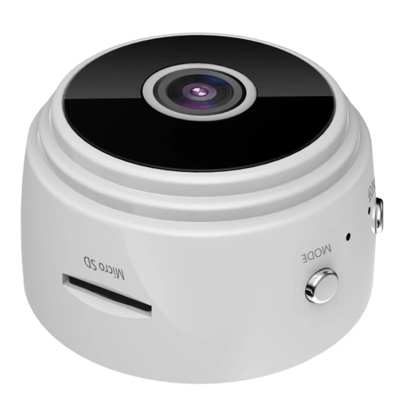 Mini Câmera de Segurança Wi-Fi HD 1080p Magnética