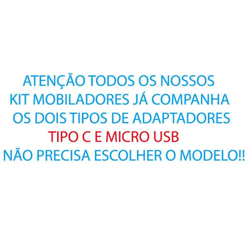 Kit Mobilador Para Celular Completo Varios Modelos Teclado Mouse Gamer  Mouse Pad Hub Tripe