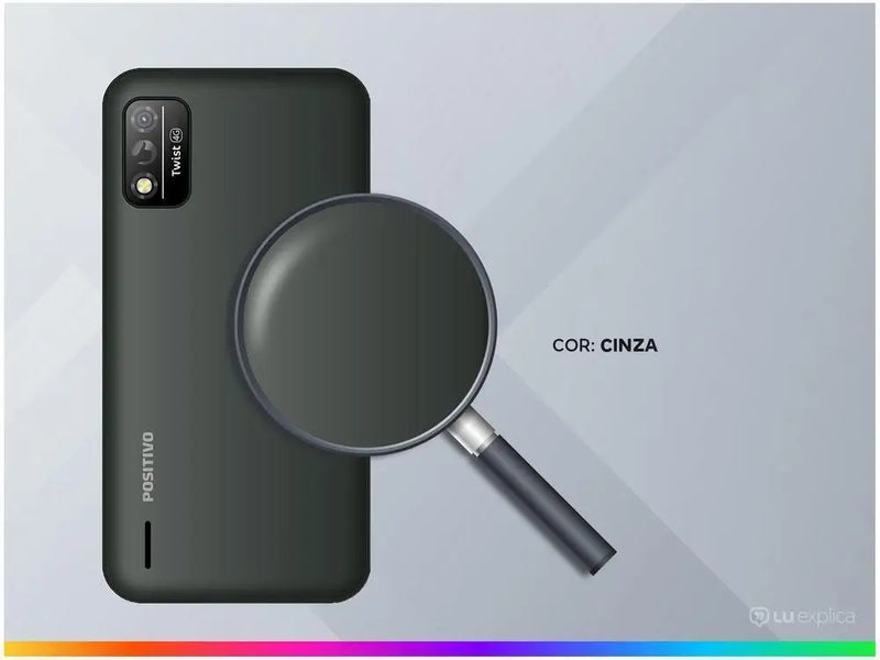 Positive Twist S509 32GB Grey 4G Octa-Core 1GB RAM Screen 5 ”Camera Smartphone. 8MP + Selfie 5MP
