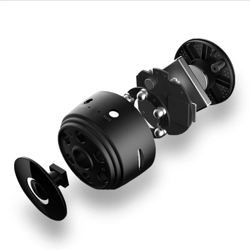 Mini Câmera de Segurança Wi-Fi HD 1080p Magnética