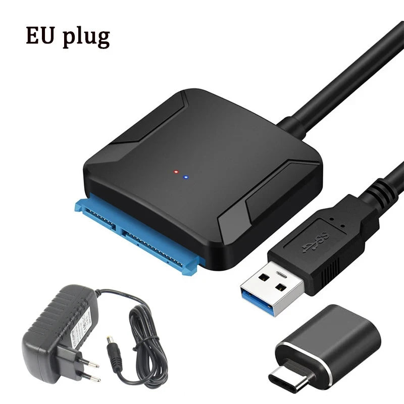 Adaptador SATA para USB 3.0 com Suporte UASP