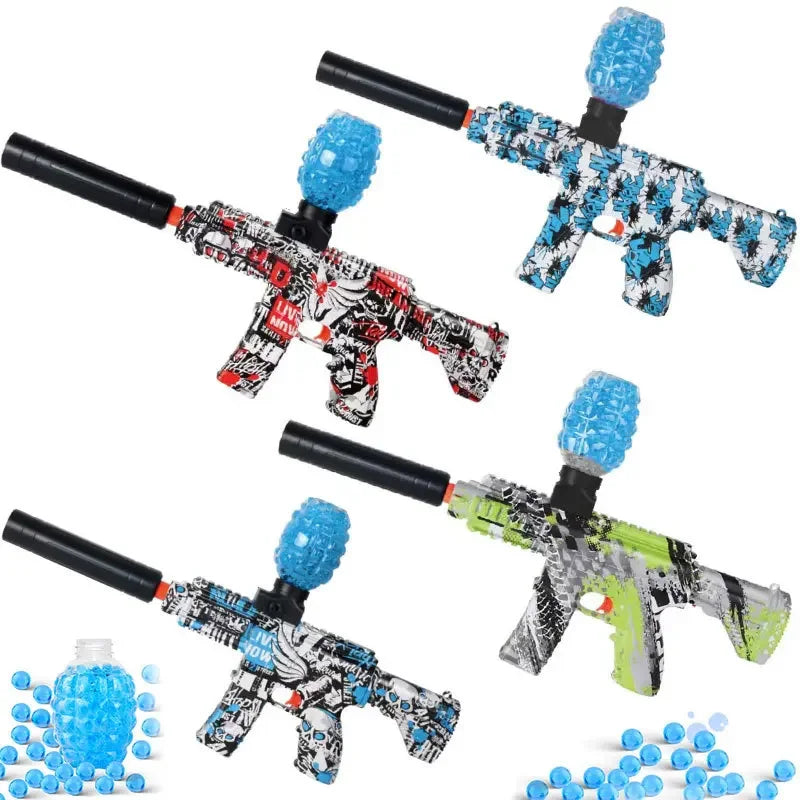 HydroBlaster Pro - Arma de Brinquedo Elástica com Hidrogel