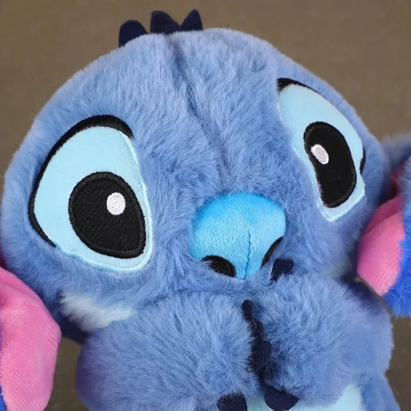 Pelúcia Kawaii Stitch com Luz, Som e Mecanismo Calmante - Companheiro de Dormir para Bebês