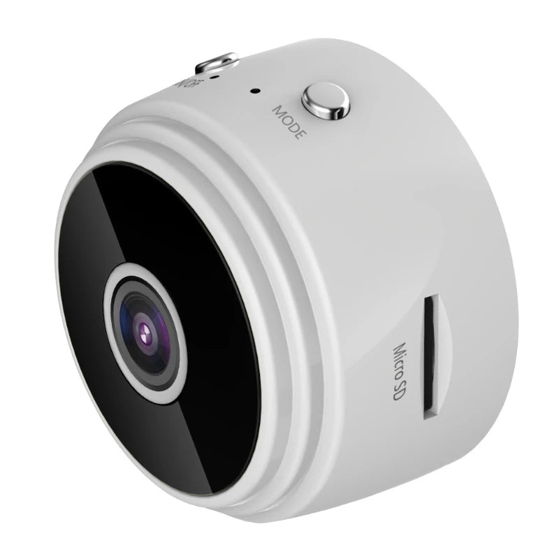 Mini Câmera de Segurança Wi-Fi HD 1080p Magnética