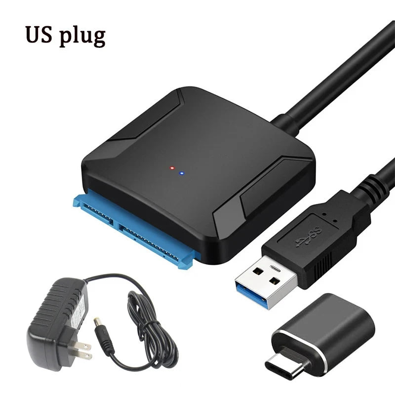 Adaptador SATA para USB 3.0 com Suporte UASP